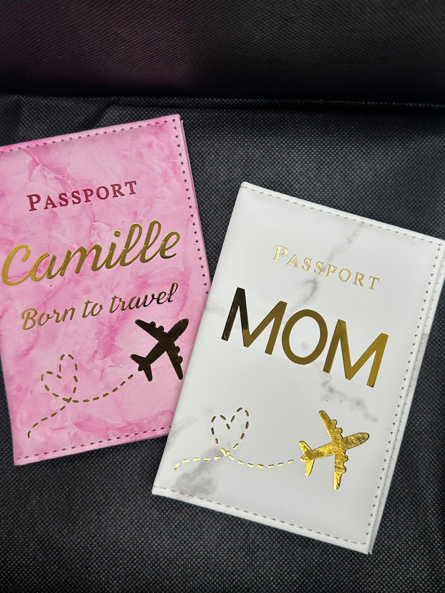 Protège Passeport Personnalisé – Élégant et Unique