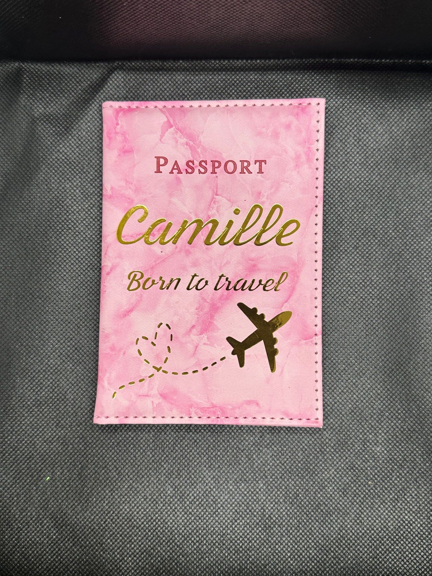 Protège Passeport Personnalisé – Élégant et Unique
