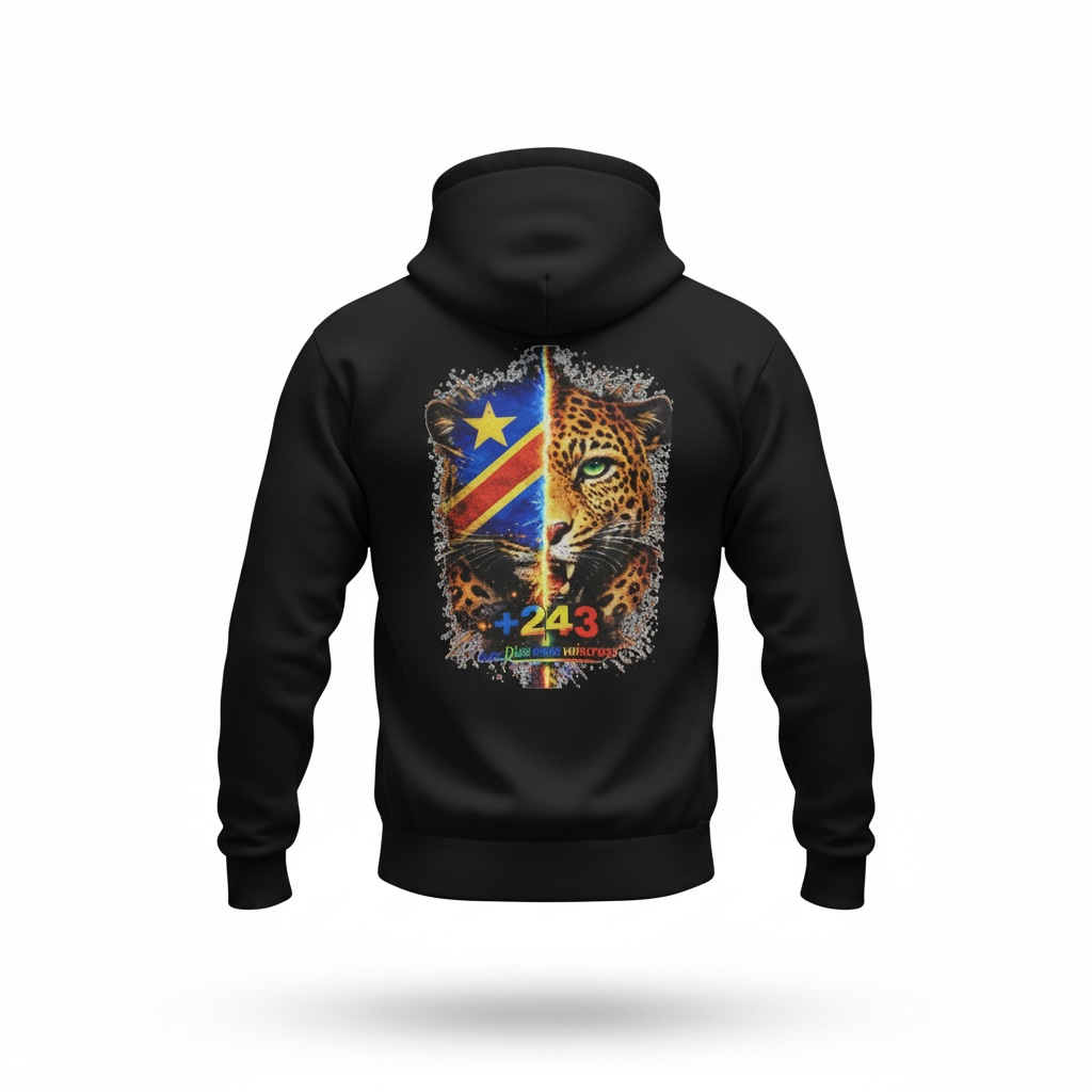 Hoodie Léopard Royal – Congo | CAN 2025