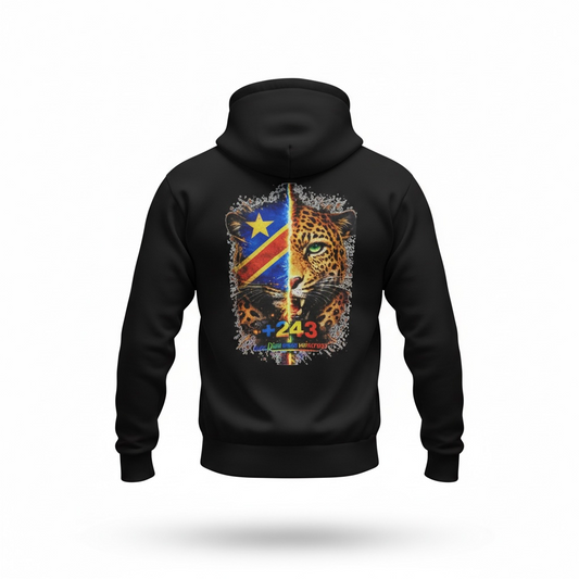 Hoodie Léopard Royal – Congo | CAN 2025