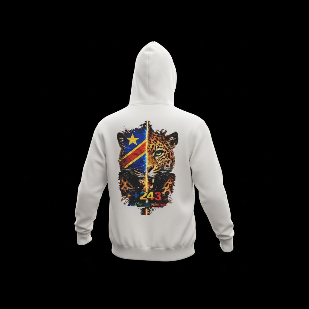 Hoodie Léopard Royal – Congo | CAN 2025